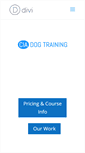 Mobile Screenshot of ciadogtraining.com